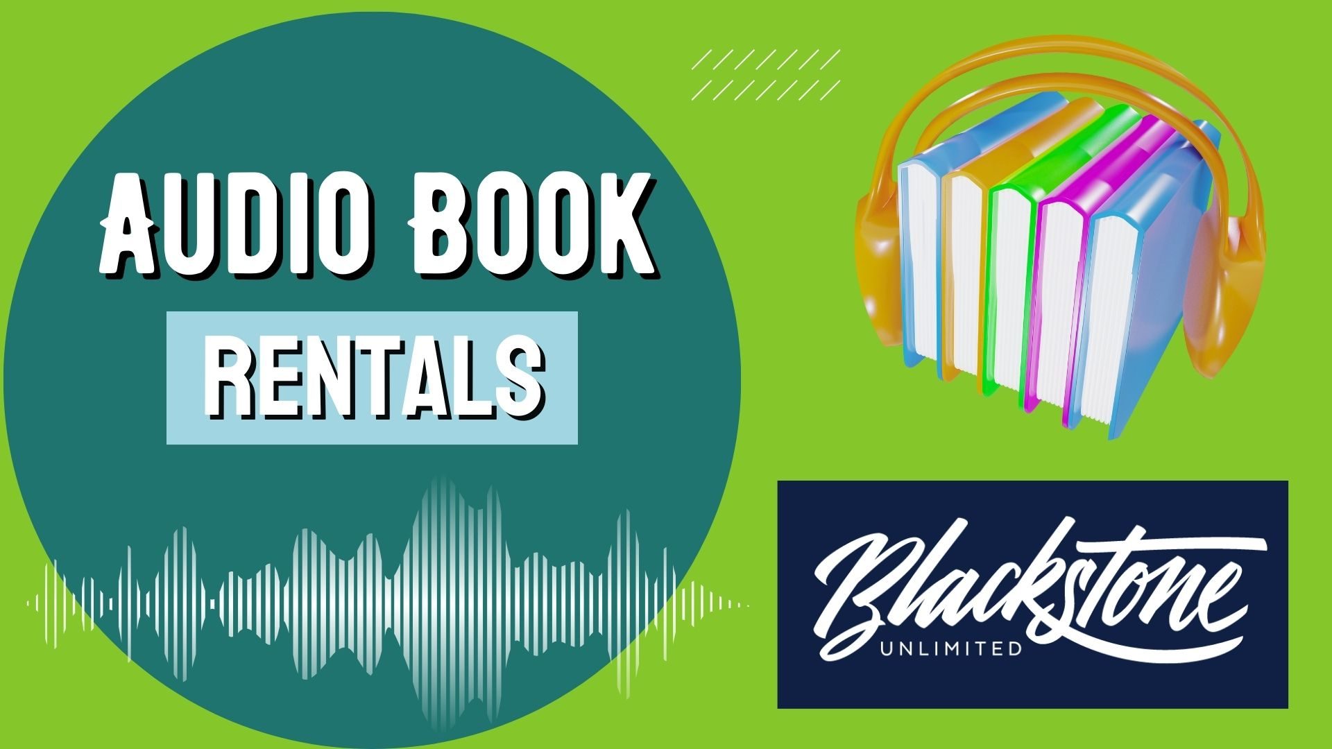 Blackstone Audio Book Rentals